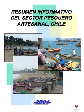 RESUMEN INFORMATIVO DEL SECTOR PESQUERO ARTESANAL, CHILE