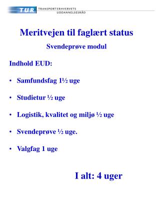 Meritvejen til faglært status