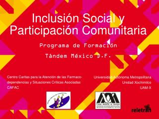 Inclusión Social y Participación Comunitaria