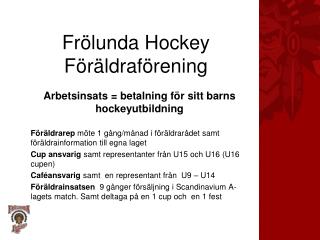 Frölunda Hockey Föräldraförening