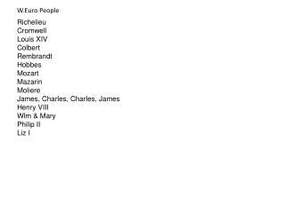 W.Euro People