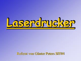 Laserdrucker
