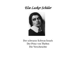 Else Lasker Schüler