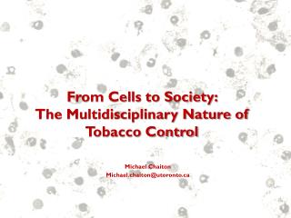 From Cells to Society: The Multidisciplinary Nature of Tobacco Control