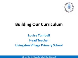 Building Our Curriculum