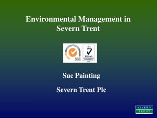 Environmental Management in Severn Trent