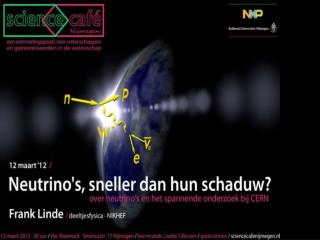 12 maart 2012 Frank Linde, Science Café Nijmegen