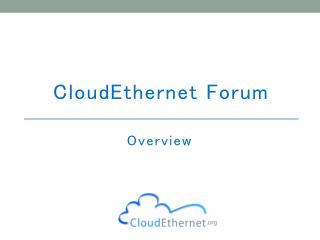 CloudEthernet Forum