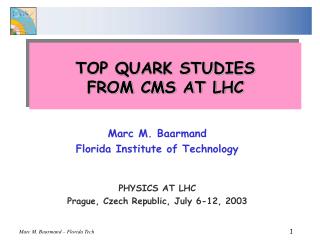 TOP QUARK STUDIES FROM CMS AT LHC