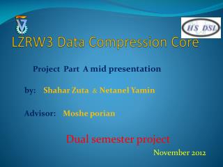 LZRW3 Data Compression Core