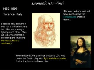 Leonardo Da Vinci