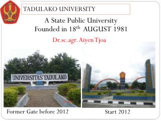 TADULAKO UNIVERSITY