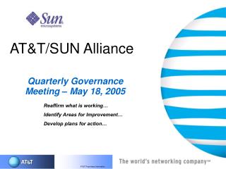 AT&amp;T/SUN Alliance