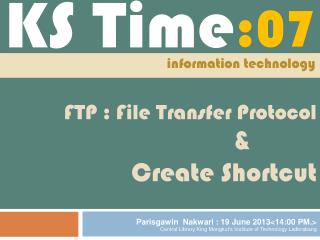 Create Shortcut