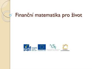 Finanční matematika pro život