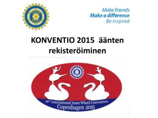 KONVENTIO 2015 äänten rekisteröiminen