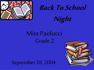 Back To School Night