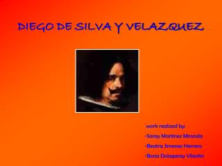 DIEGO DE SILVA Y VELAZQUEZ