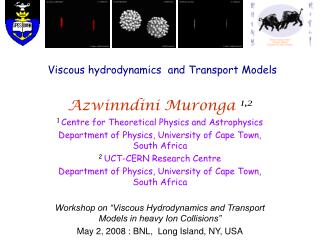 Viscous hydrodynamics and Transport Models