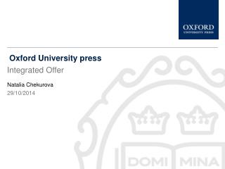 Oxford University press