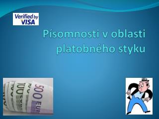 Písomnosti v oblasti platobného styku
