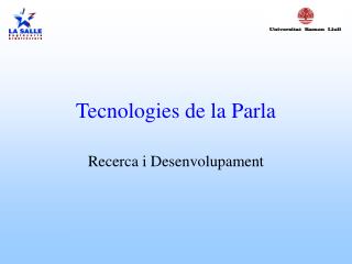 Tecnologies de la Parla