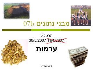 מבני נתונים 07b