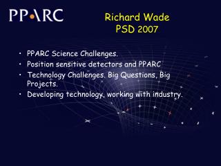 Richard Wade PSD 2007