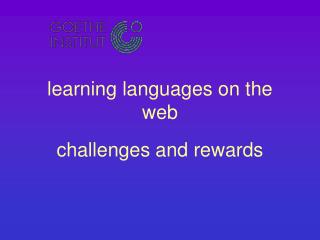 learning languages on the web