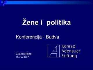 Žene i politika