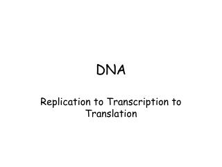 DNA