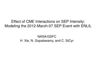 Effect of CME Interactions on SEP Intensity: Modeling the 2012-March-07 SEP Event with ENLIL