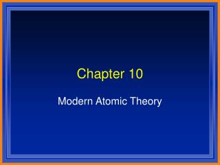 Chapter 10