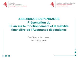 Conférence de presse du 23 mai 2013