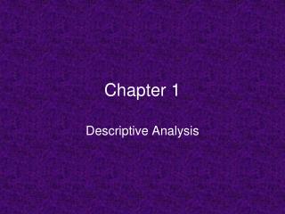 Chapter 1