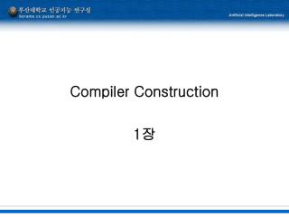 Compiler Construction