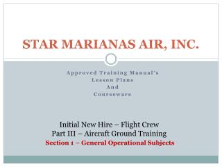 STAR MARIANAS AIR, INC.