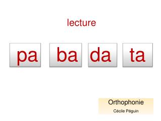 lecture