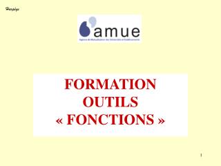FORMATION OUTILS « FONCTIONS »
