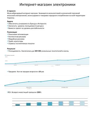 Интернет-магазин электроники