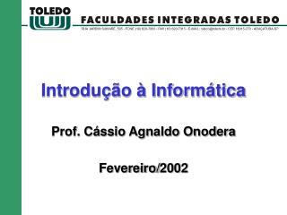 Introdução à Informática