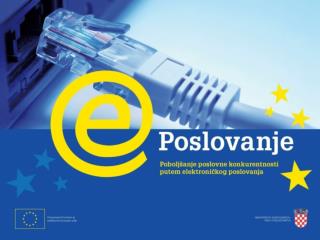 Suzana Vračević, voditeljica Projekta e-Poslovanje Ministarstvo gospodarstva, rada i poduzetništva