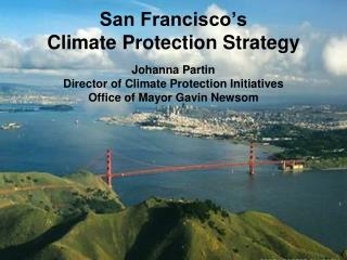 San Francisco’s Climate Protection Strategy