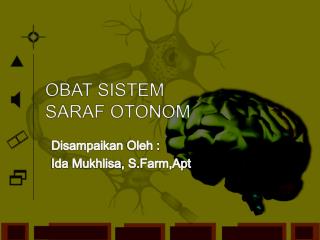 OBAT SISTEM SARAF OTONOM