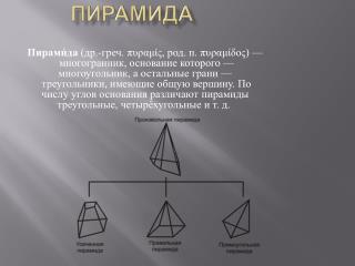 Пирамида