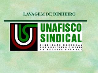 LAVAGEM DE DINHEIRO