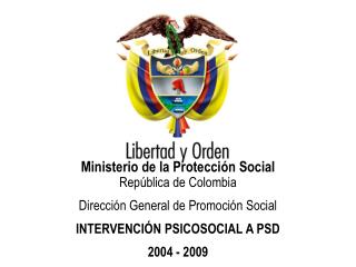 Ministerio de la Protección Social República de Colombia