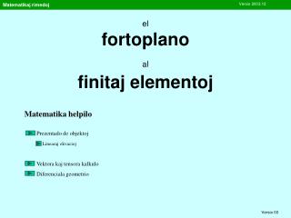 Matematikaj rimedoj