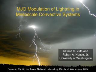 MJO Modulation of Lightning in Mesoscale Convective Systems