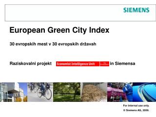 European Green City Index
